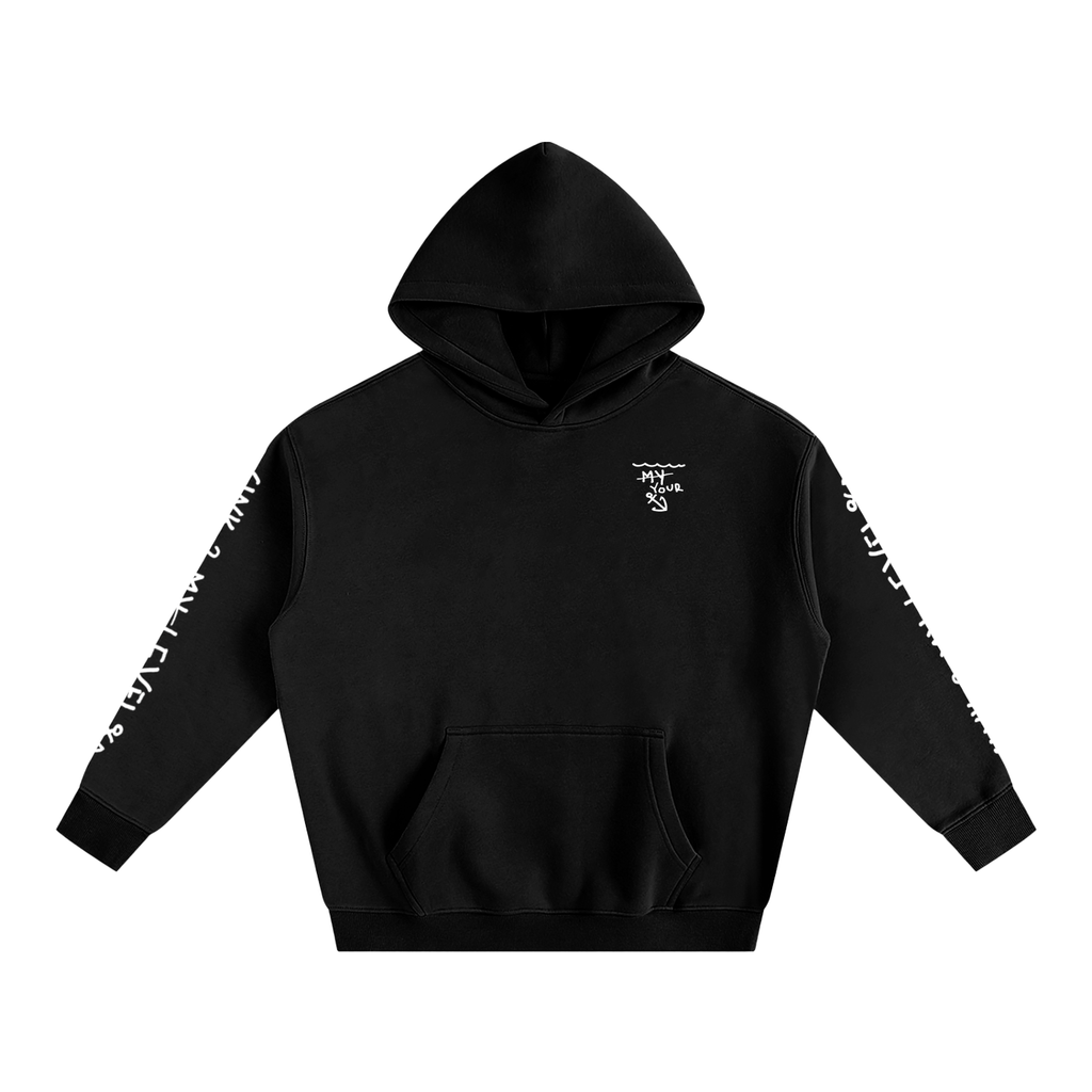 "Falling Stars" Oversize Fleeced Hoodie