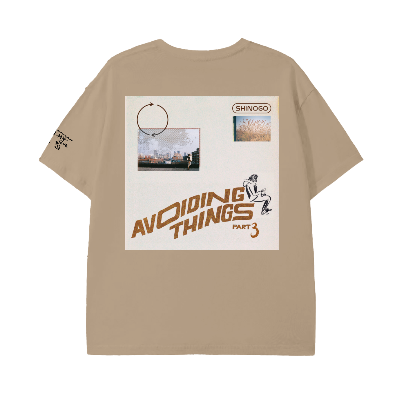 "Avoiding Things Pt 3" Pure Cotton Unisex T-Shirt