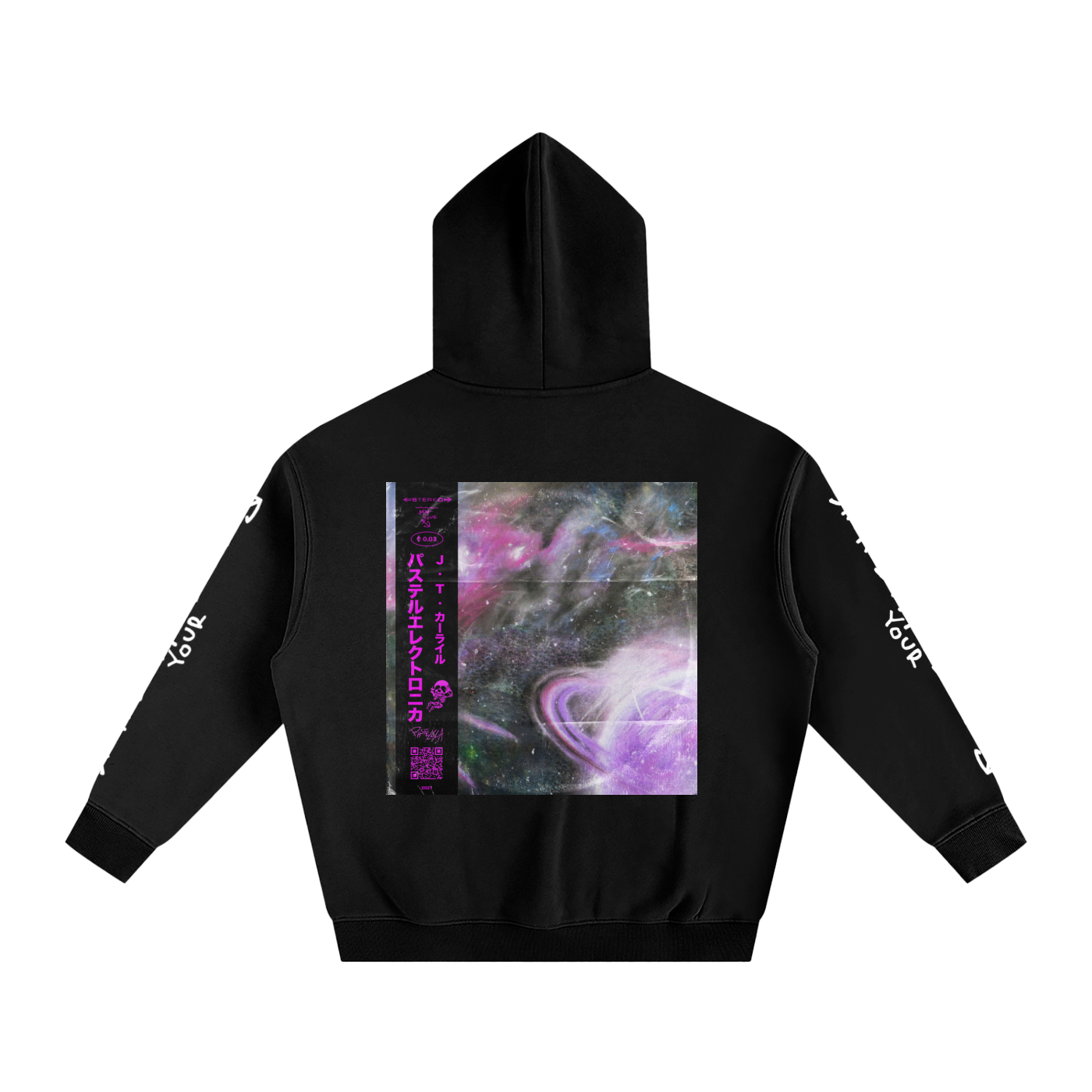 "Pastellica" Oversize Fleeced Hoodie