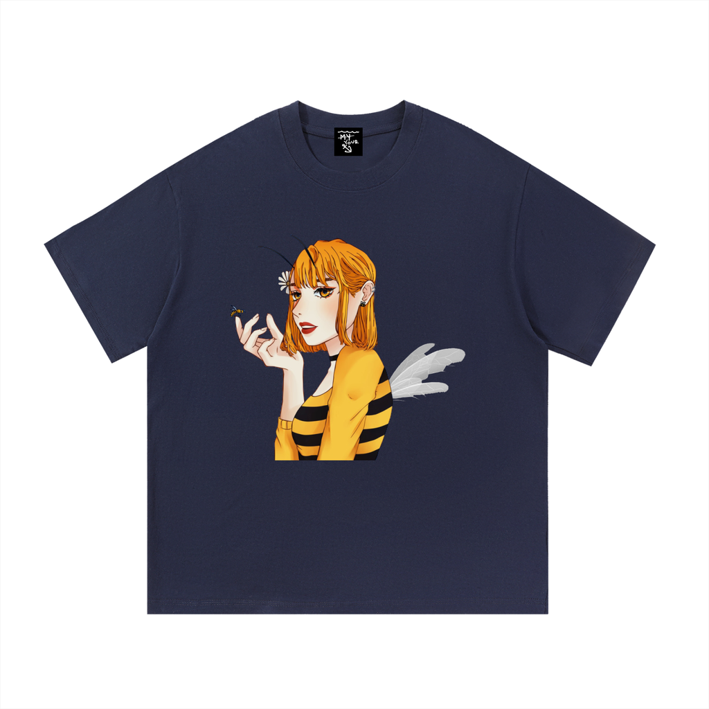 "Save The Bees" Essential Cotton T-Shirt